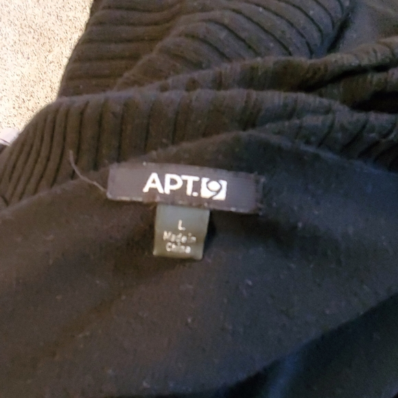 Apt. 9 black cardigan - Picture 4 of 4